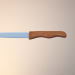 modello 3D coltello - anteprima