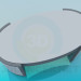 3d model The table in the office - preview