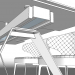 modèle 3D de Concepto Glassy Keen table pliante noir + Chaise Concepto Keen huile grise acheter - rendu