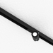 3d model La lámpara LED para la barra colectora magnética (DL18783_01M Negro) - vista previa