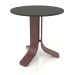 3d model Coffee table Ø50 (Wine red, DEKTON Domoos) - preview