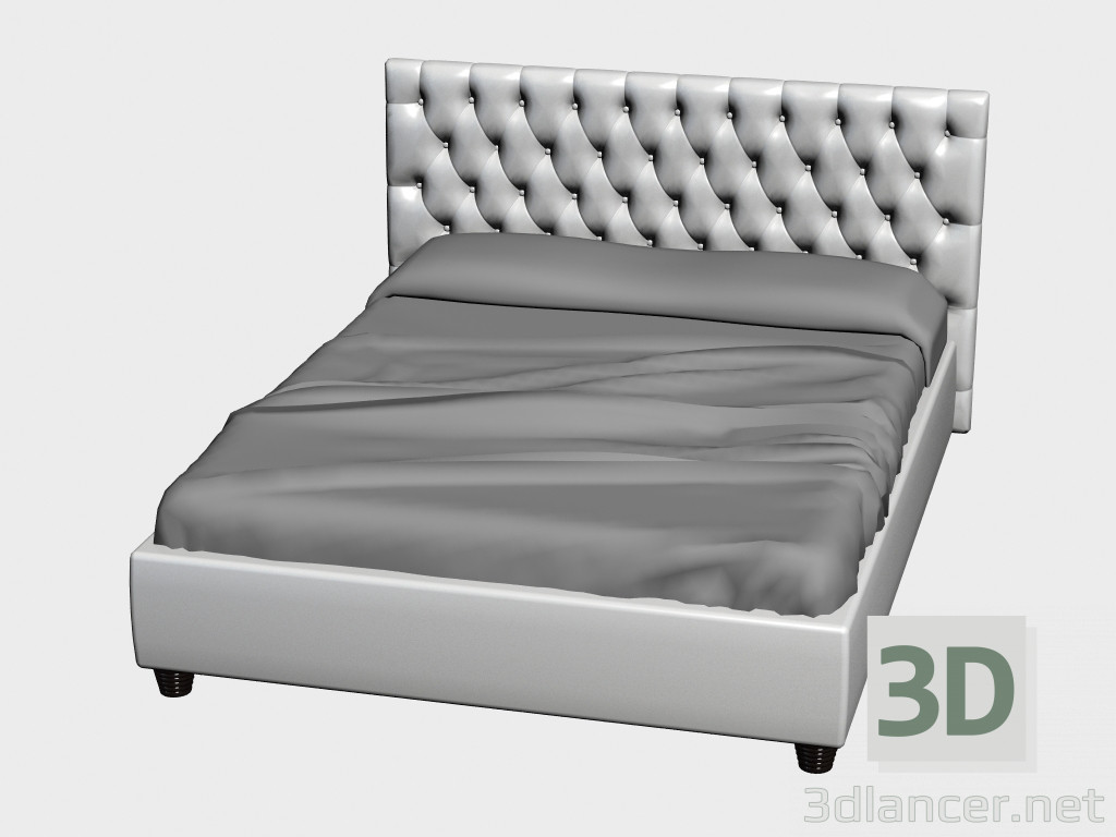 3D Modell Bed Chester 2 (178) - Vorschau