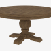 3d модель Стол обеденный круглый 60" ROUND TRESTLE TABLE (8831.1001.L) – превью