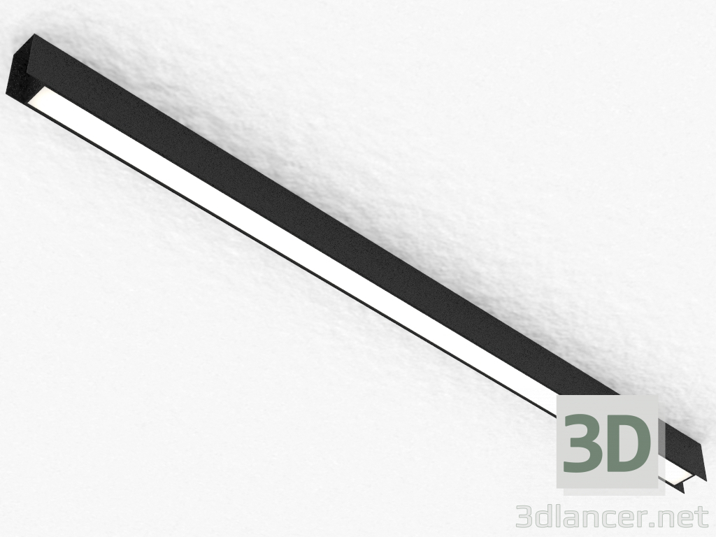 3 डी मॉडल चुंबकीय busbar के लिए एलईडी दीपक (DL18785_Black 30W) - पूर्वावलोकन