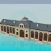 modèle 3D Gare ferroviaire - preview