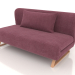 3d model Sofa bed Rosy 3-seater (coral) - preview