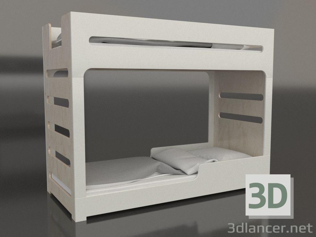 3d модель Ліжко двоярусне MODE F (UWDFA2) – превью