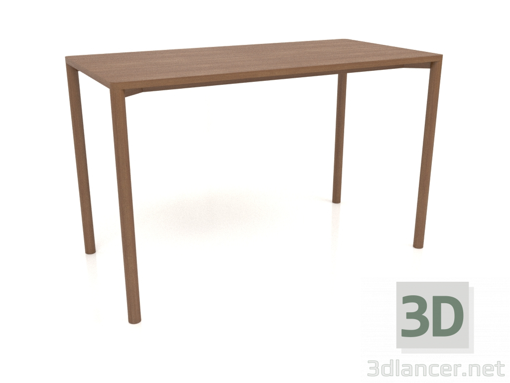 modello 3D Tavolo DT (1200x600x750, legno marrone chiaro) - anteprima