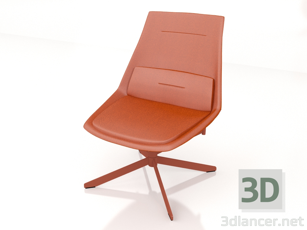 3d model Armchair Frank F02 - preview