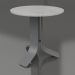 modèle 3D Table basse Ø50 (Anthracite, DEKTON Kreta) - preview