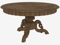 Dining table round 55 "FRENCH ROUND TABLE (8831.0001.M.602)