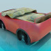 modello 3D Macchina del letto - anteprima