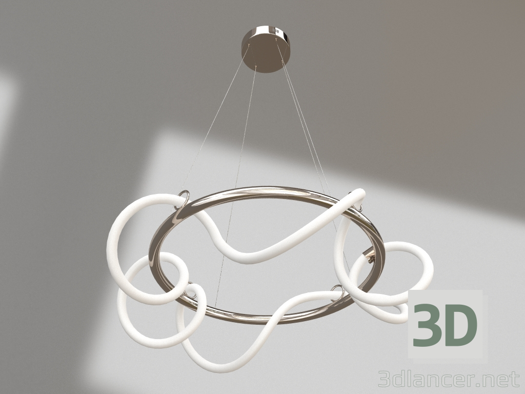 3D Modell Pendelleuchte Dahlie (08040-60.02) - Vorschau