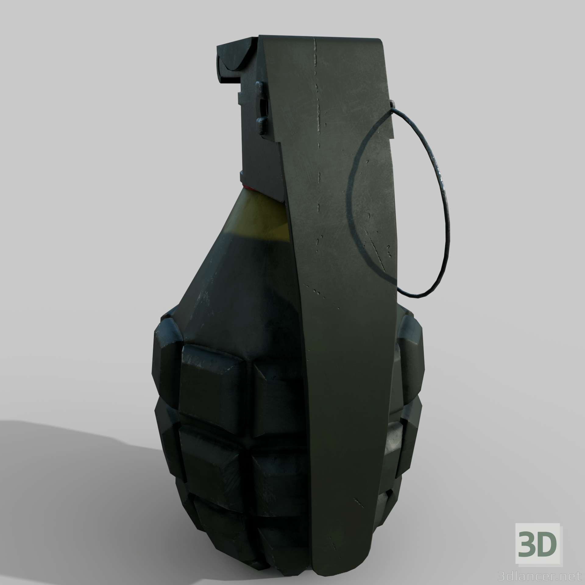 3d Grenade MK 2 model buy - render
