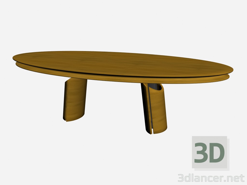 3d модель Олімпійський Овальний стіл – превью