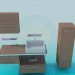 3D modeli Lavaboya mobilya - önizleme