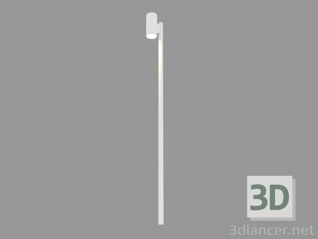 modello 3D Lampione SLOT POLE (S3958 + S2811_150W_HIT) - anteprima