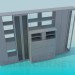 modèle 3D Ensemble de meubles pariétal - preview