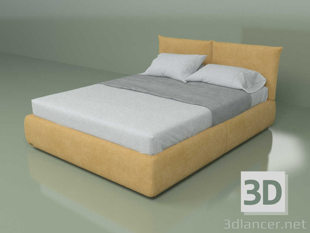 3D Modell Doppelbett Rona 1,6 m² - Vorschau