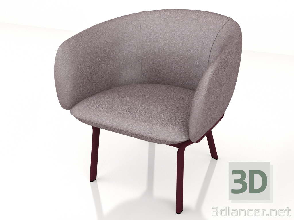 3D Modell Sessel Grace GR01 - Vorschau