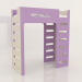 modèle 3D Lit mezzanine MOVE GR (FLMGR0) - preview