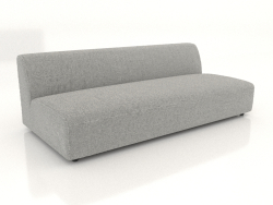 Módulo sofá para 2 pessoas (XL) 206x100