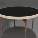 modello 3D Tavolino rotondo Ø90x36 (Sabbia, DEKTON Domoos) - anteprima