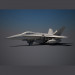 Flugzeug-F18 3D-Modell kaufen - Rendern
