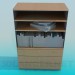 3D modeli Kitaplık - önizleme