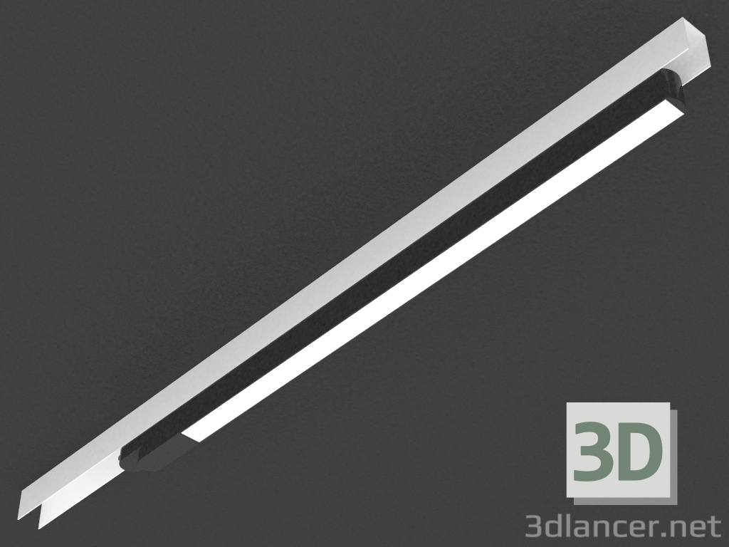 3 डी मॉडल एलईडी दीपक ट्रैक (DL18931_30W Vlack 4000K) - पूर्वावलोकन