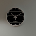 modèle 3D Horloge murale - preview