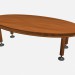 3d model Table oval Ruthy - preview