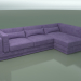 3d model Corner sofa (module 5 + 10) - preview
