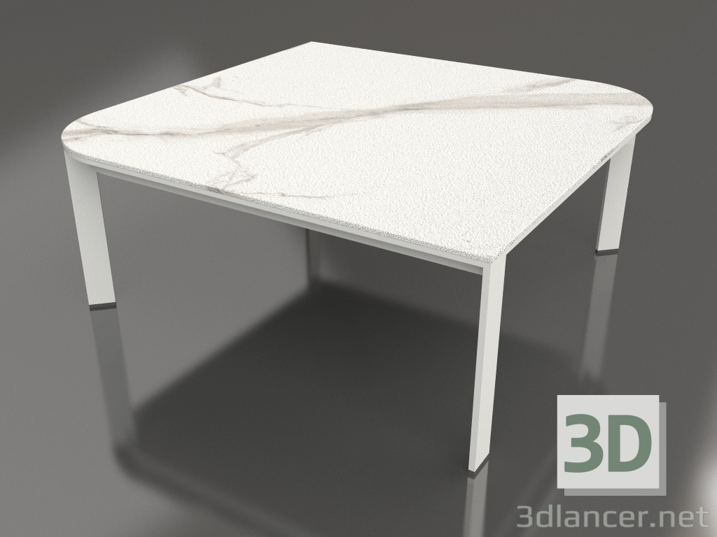 modello 3D Tavolino 90 (Grigio agata) - anteprima