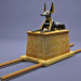 3d Egyptian Anubis Shrine Tutankhamun 3D model buy - render
