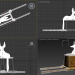 3d Egyptian Anubis Shrine Tutankhamun 3D model buy - render