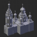 3D modeli Cherkizovo. Şefaat Kilisesi - önizleme