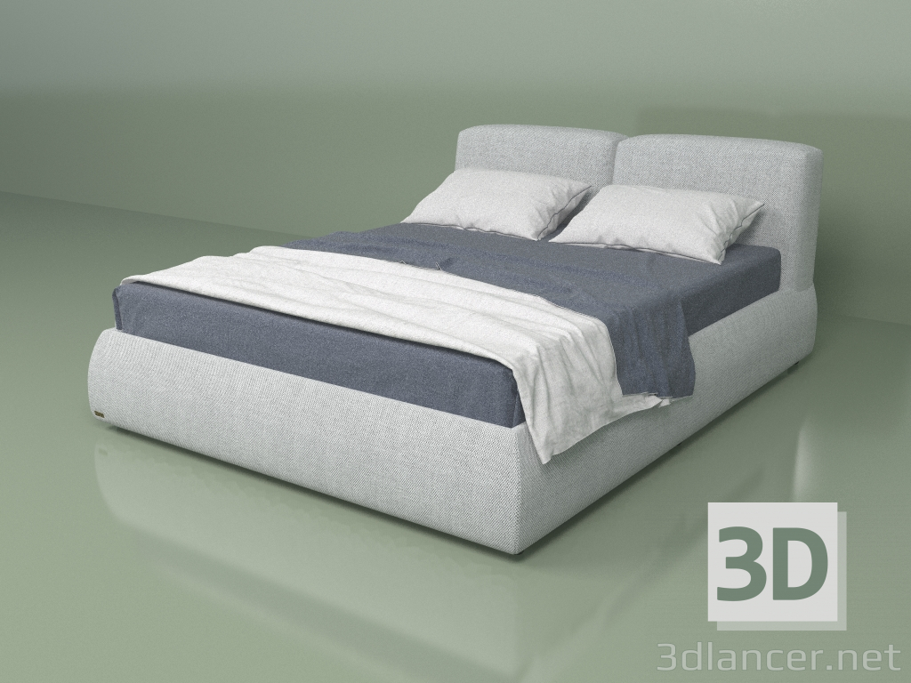 3d модель Кровать двуспальная Верту 1,6 м – превью