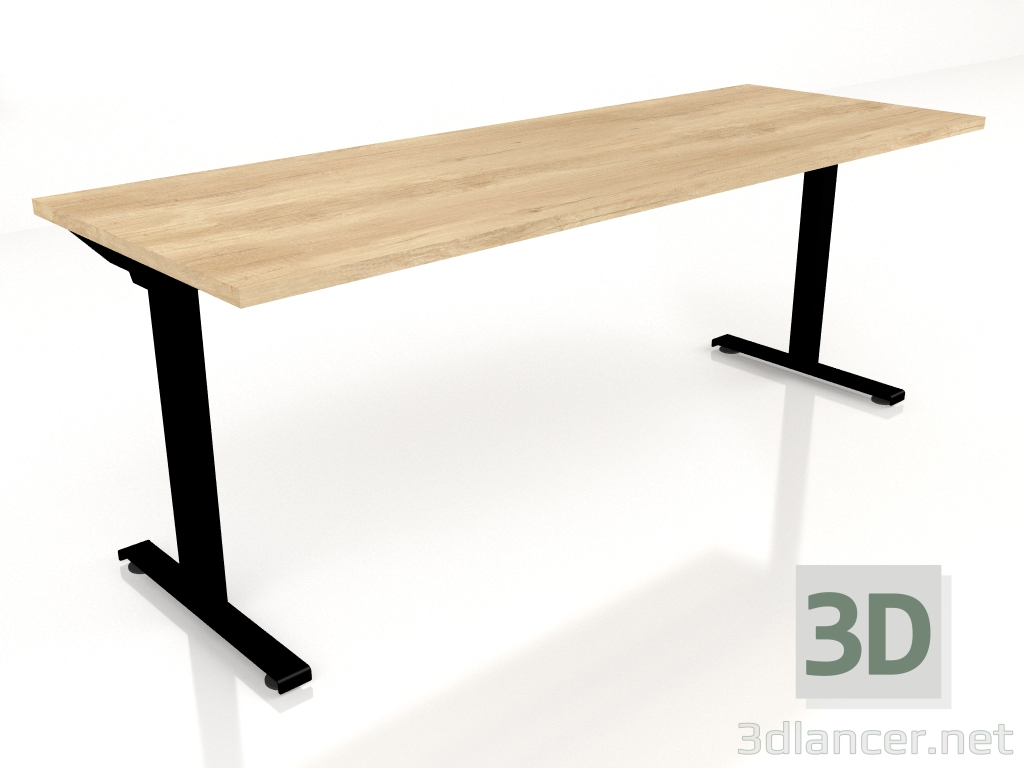 modello 3D Tavolo da lavoro Ogi T BOT607 (2000x700) - anteprima