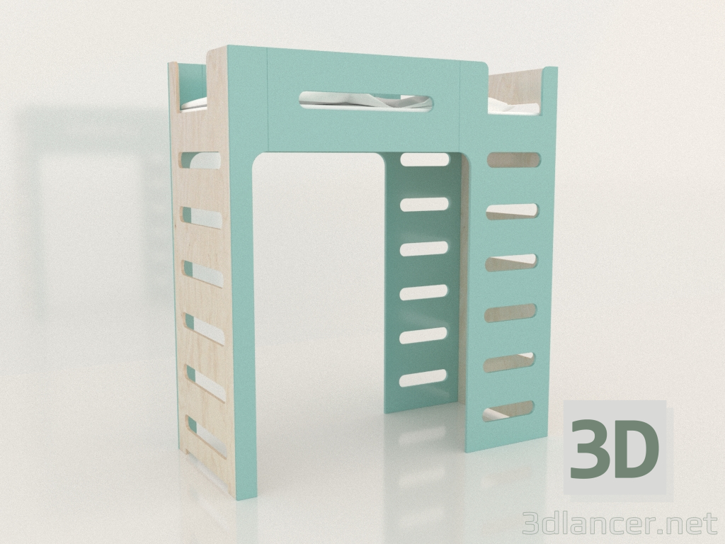modèle 3D Lit mezzanine MOVE GR (FTMGR0) - preview