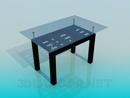 3d модель Журнальный стол – превью