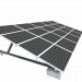 modello 3D Pannello solare - anteprima