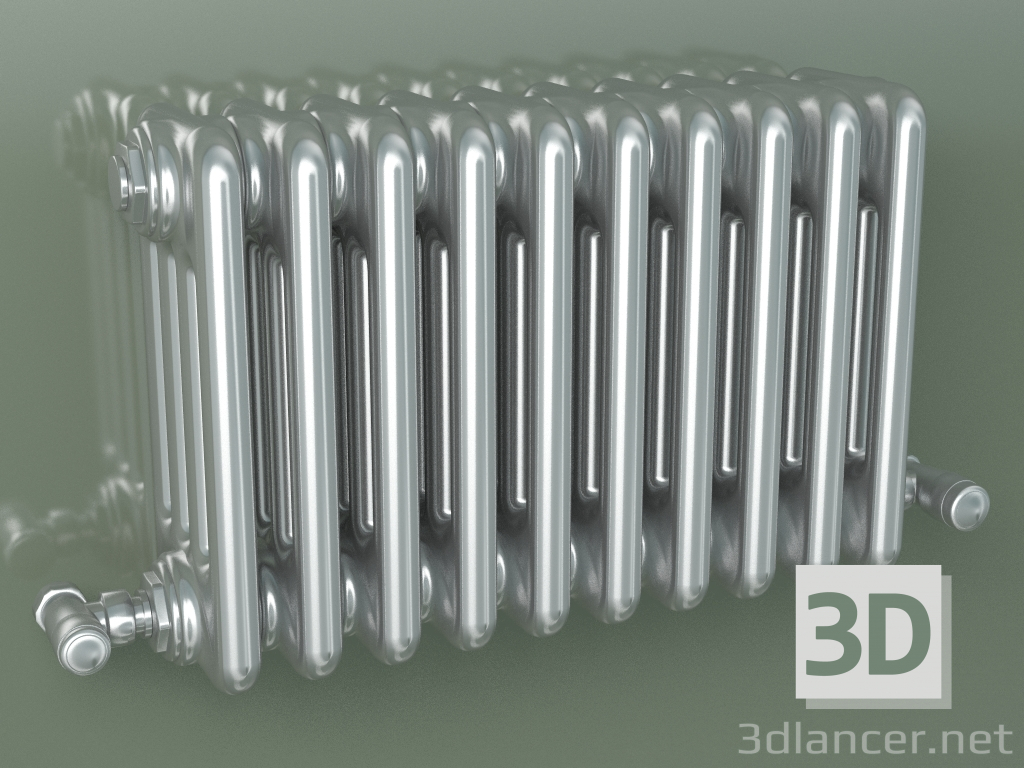 3d model Radiador tubular PILON (S4H 4 H302 10EL, technolac) - vista previa