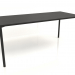 modèle 3D Table DT (1800x800x750, bois noir) - preview