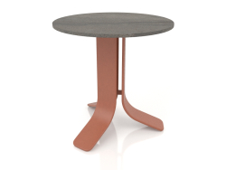 Coffee table Ø50 (Terracotta, DEKTON Radium)
