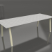 3d model Dining table 250 (Gold, DEKTON) - preview