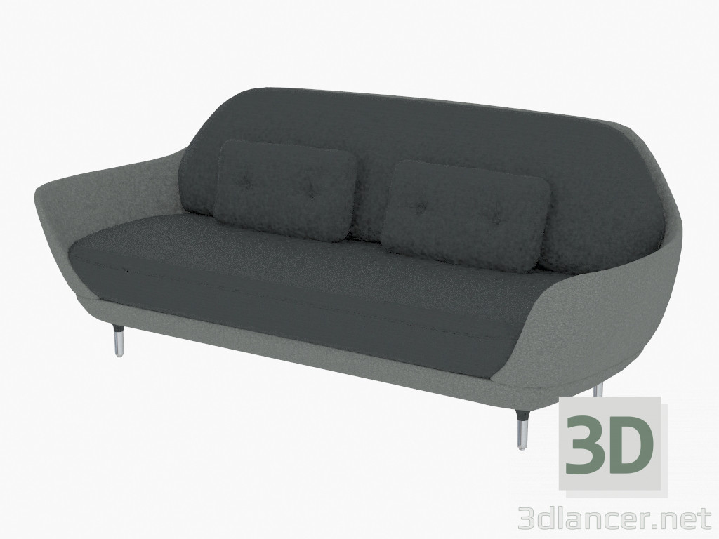 3 डी मॉडल सोफा डबल Favn - पूर्वावलोकन