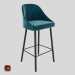 modèle 3D Chaise de bar Pudra Bar - preview