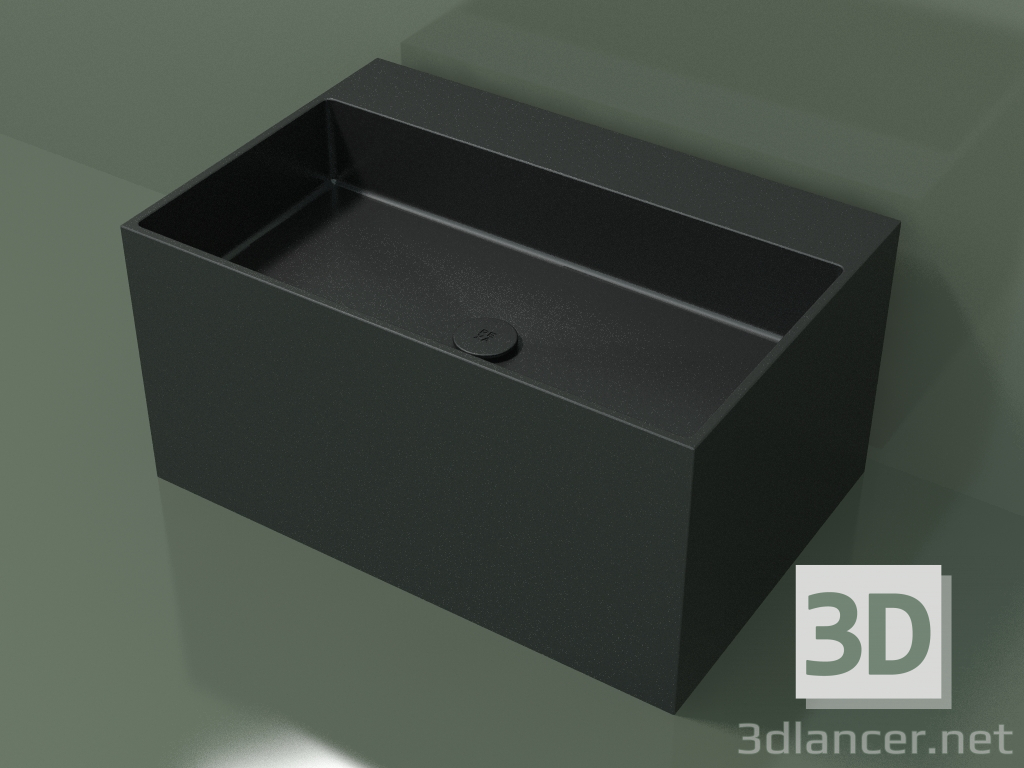 3D Modell Waschtischplatte (01UN42302, Deep Nocturne C38, L 72, P 48, H 36 cm) - Vorschau