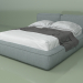 3d model Double bed West 1.6 m - preview